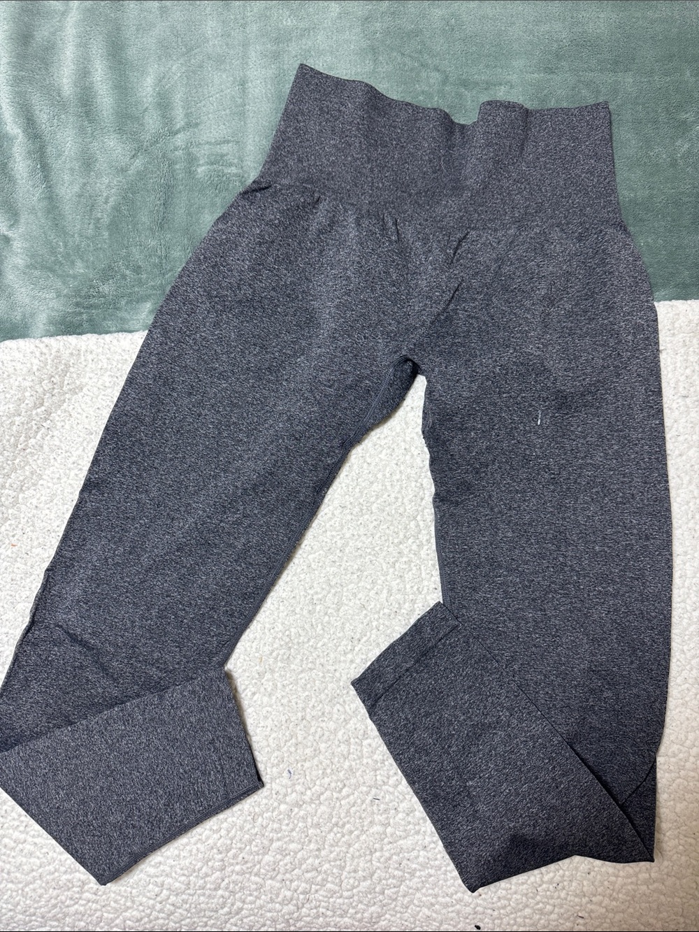 NVGTN High-Waist Charcoal Active Leggings